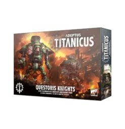 Adeptus Titanicus: Questoris Knights W/ Thunderstrike Gauntlets And Rocket Pods