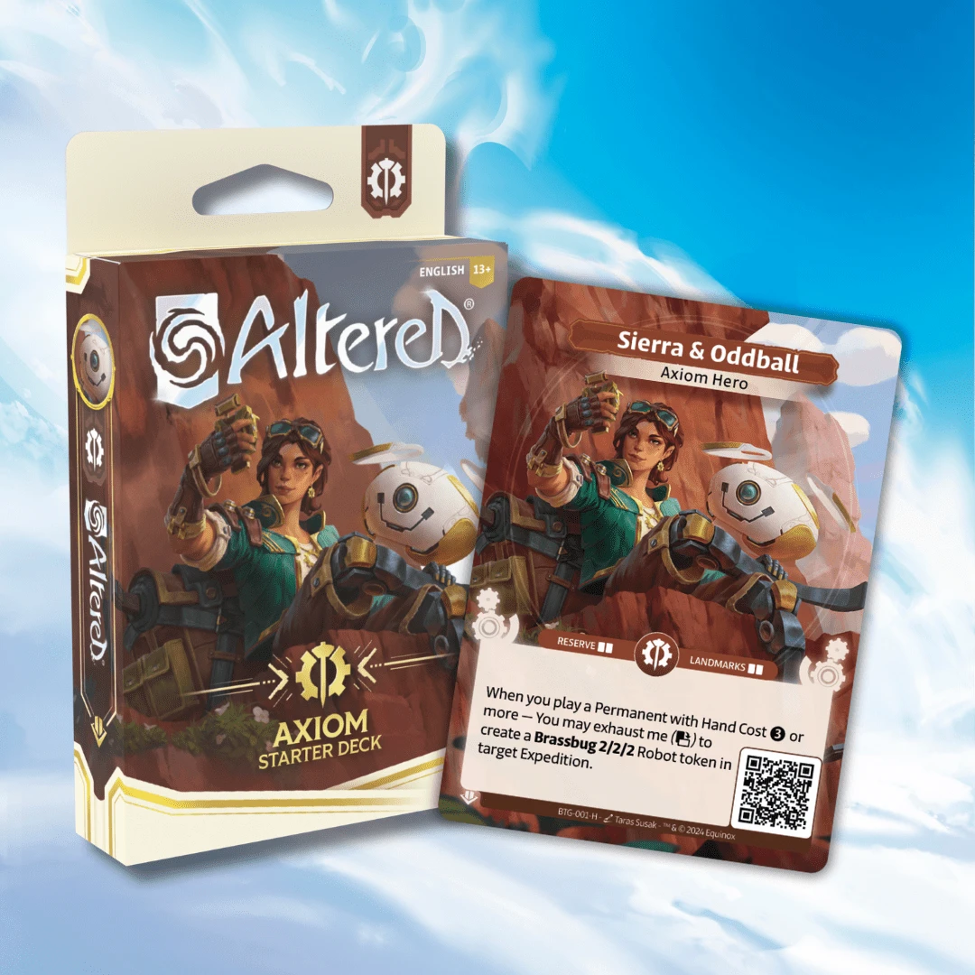 Altered: Beyond The Gates - Starter Deck - Axiom 1 Altered: Beyond The Gates - Starter Deck - Axiom