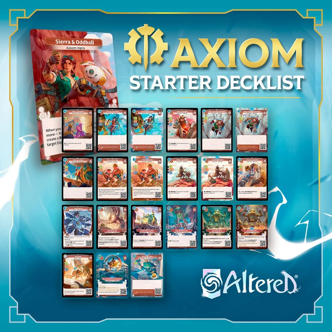 Altered: Beyond The Gates - Starter Deck - Axiom 2 Altered: Beyond The Gates - Starter Deck - Axiom - Image 2