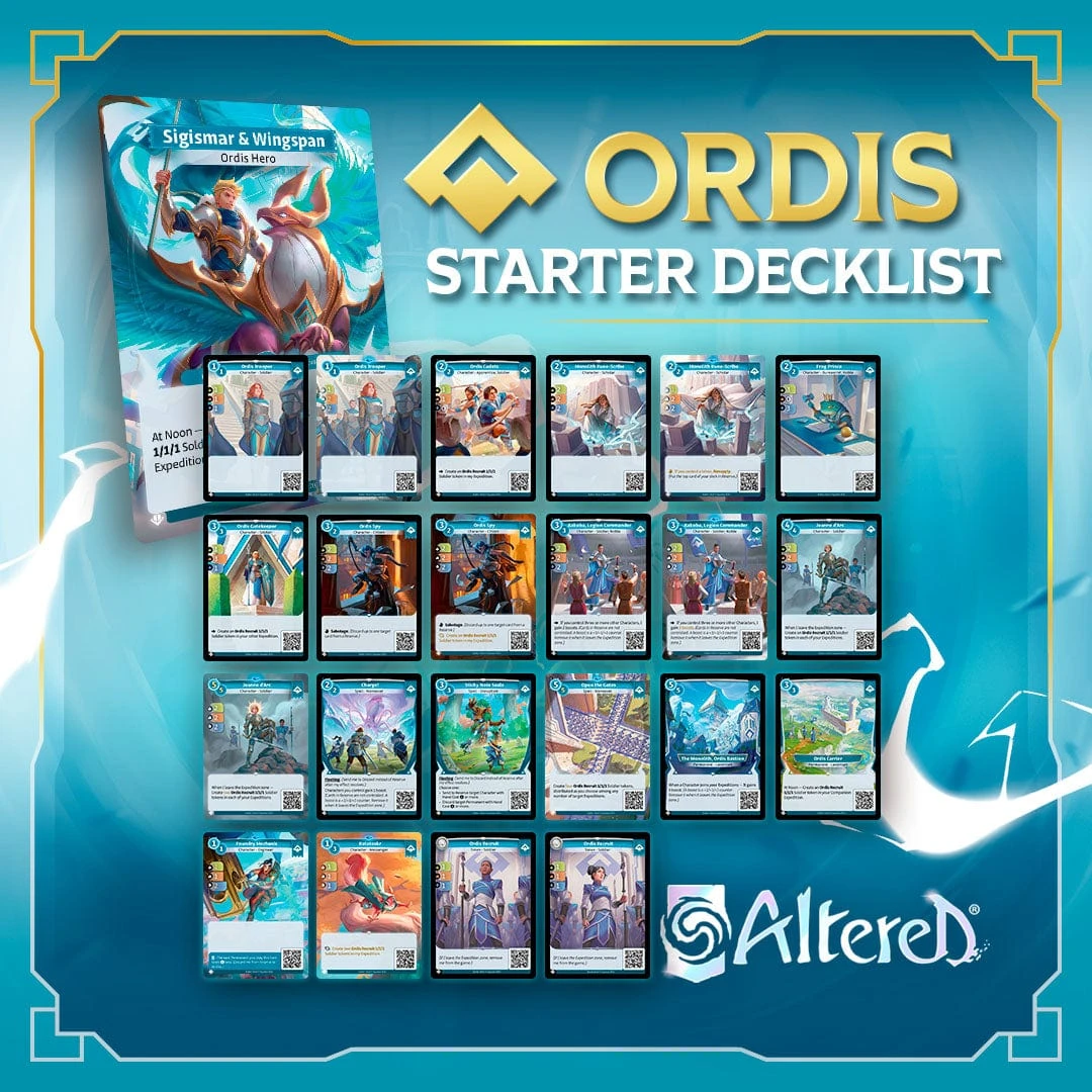 Altered: Beyond The Gates - Starter Deck - Ordis 2 Altered: Beyond The Gates - Starter Deck - Ordis - Image 2