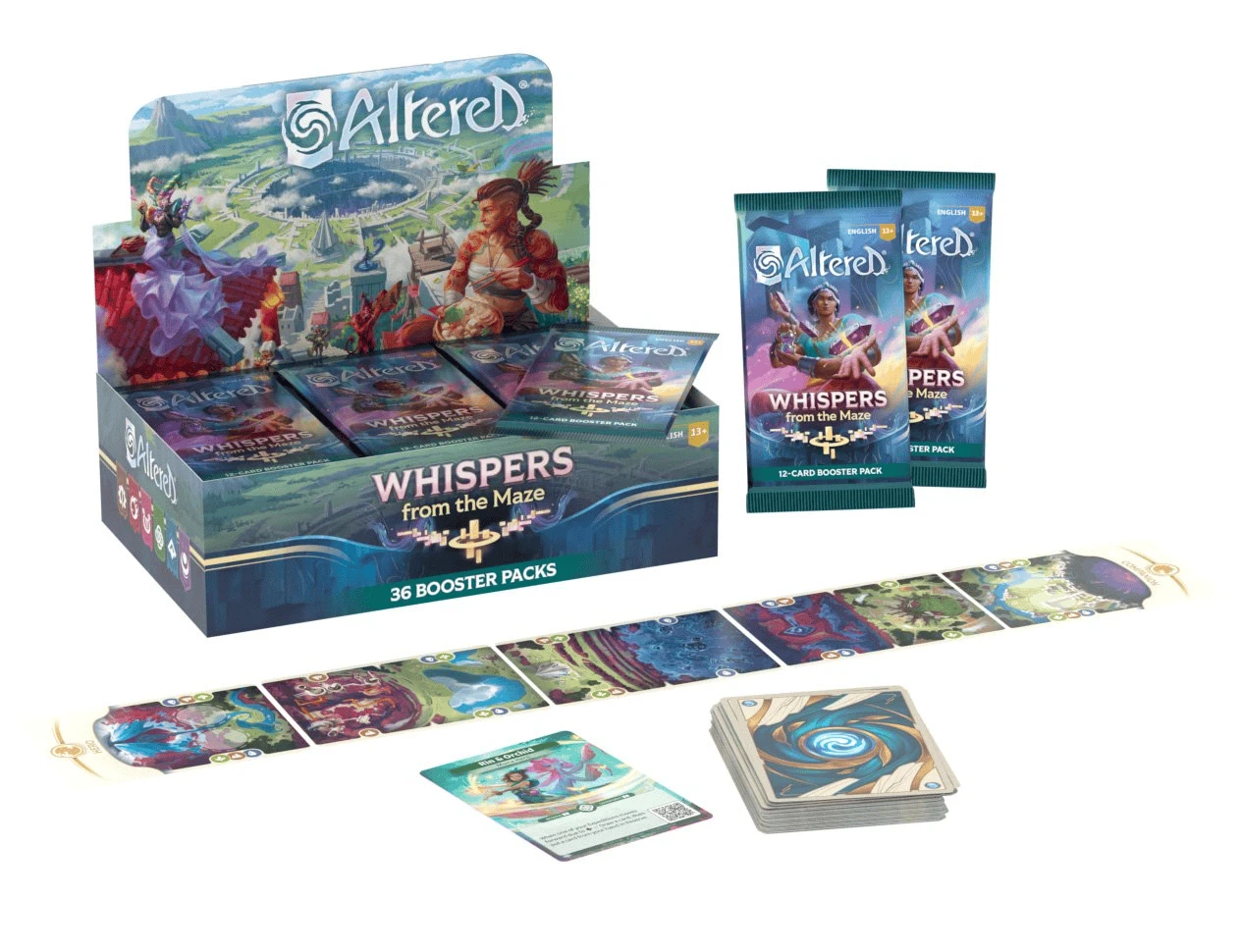ASMODEE Altered: Whispers From The Maze Booster Display 2 ASMODEE Altered: Whispers From The Maze Booster Display - Image 2