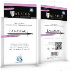 Paladin Board Game Sleeves: Lamorac (70x10mm)