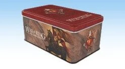 War Of The Ring: The Card Game - Shadow Card Box And Sleeves (Red Bannerman Version)