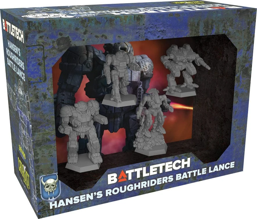 BattleTech: Miniature Force Pack - Hansen's Roughriders Battle Lance 1 BattleTech: Miniature Force Pack - Hansen's Roughriders Battle Lance