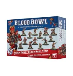 Games Workshop Blood Bowl: Chaos Dwarf Team - The Zharr-Naggrund Ziggurats