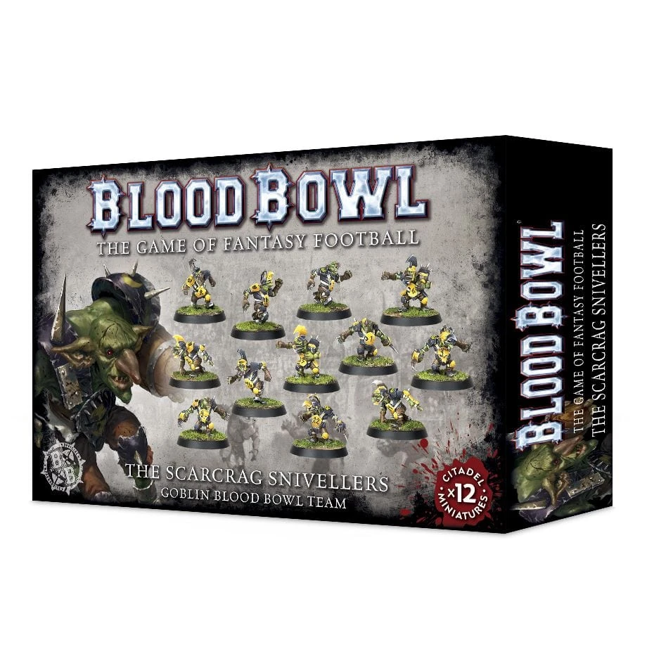 Games Workshop Blood Bowl: Goblin Team - Scarcrag Snivellers Team 1 Games Workshop Blood Bowl: Goblin Team - Scarcrag Snivellers Team
