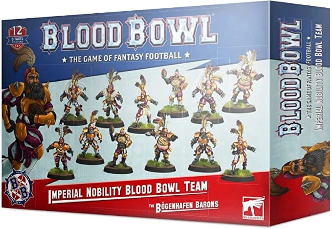 Games Workshop Blood Bowl: Imperial Nobility Team - Bogenhafen Barons 1 Games Workshop Blood Bowl: Imperial Nobility Team - Bogenhafen Barons
