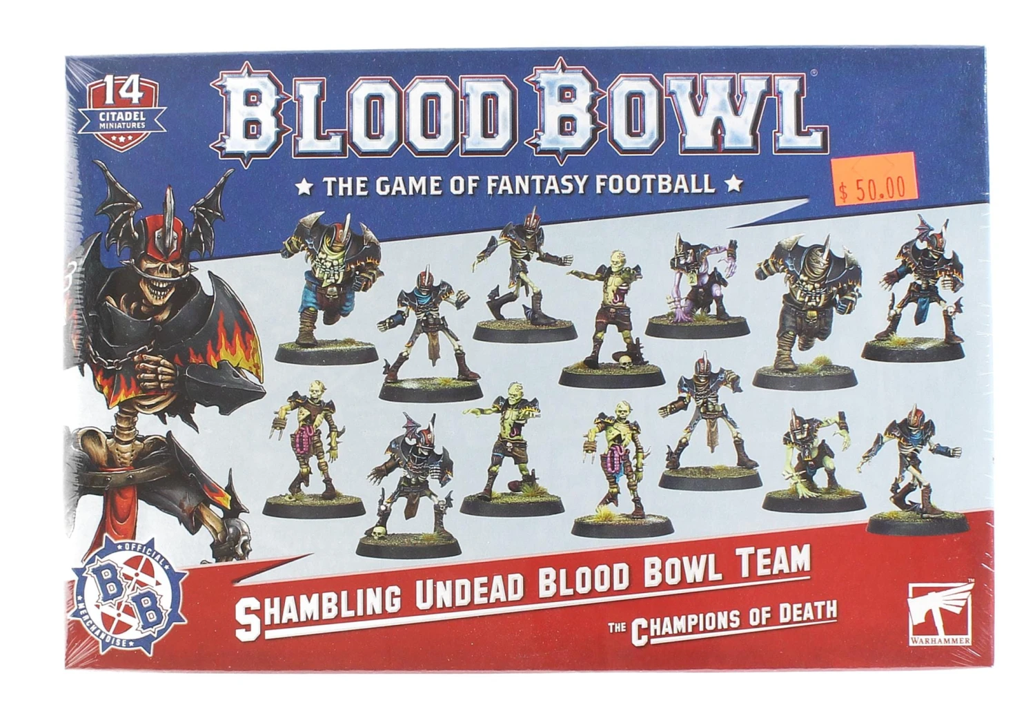 Games Workshop Blood Bowl: Shambling Undead Team - Champions Of Death 1 Games Workshop Blood Bowl: Shambling Undead Team - Champions Of Death