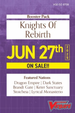 Cardfight!! Vanguard Booster Box: Knights Of Rebirth 5 Cardfight!! Vanguard Booster Box: Knights Of Rebirth -Gamers Guilds Store gamers guild az cardfight vanguard cardfight vanguard booster box knights of rebirth yy card world 53291688264043