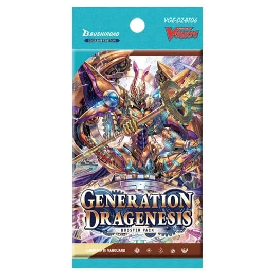 Cardfight!! Vanguard: DZBT6 - Generation Dragenesis - Booster Pack 1 Cardfight!! Vanguard: DZBT6 - Generation Dragenesis - Booster Pack