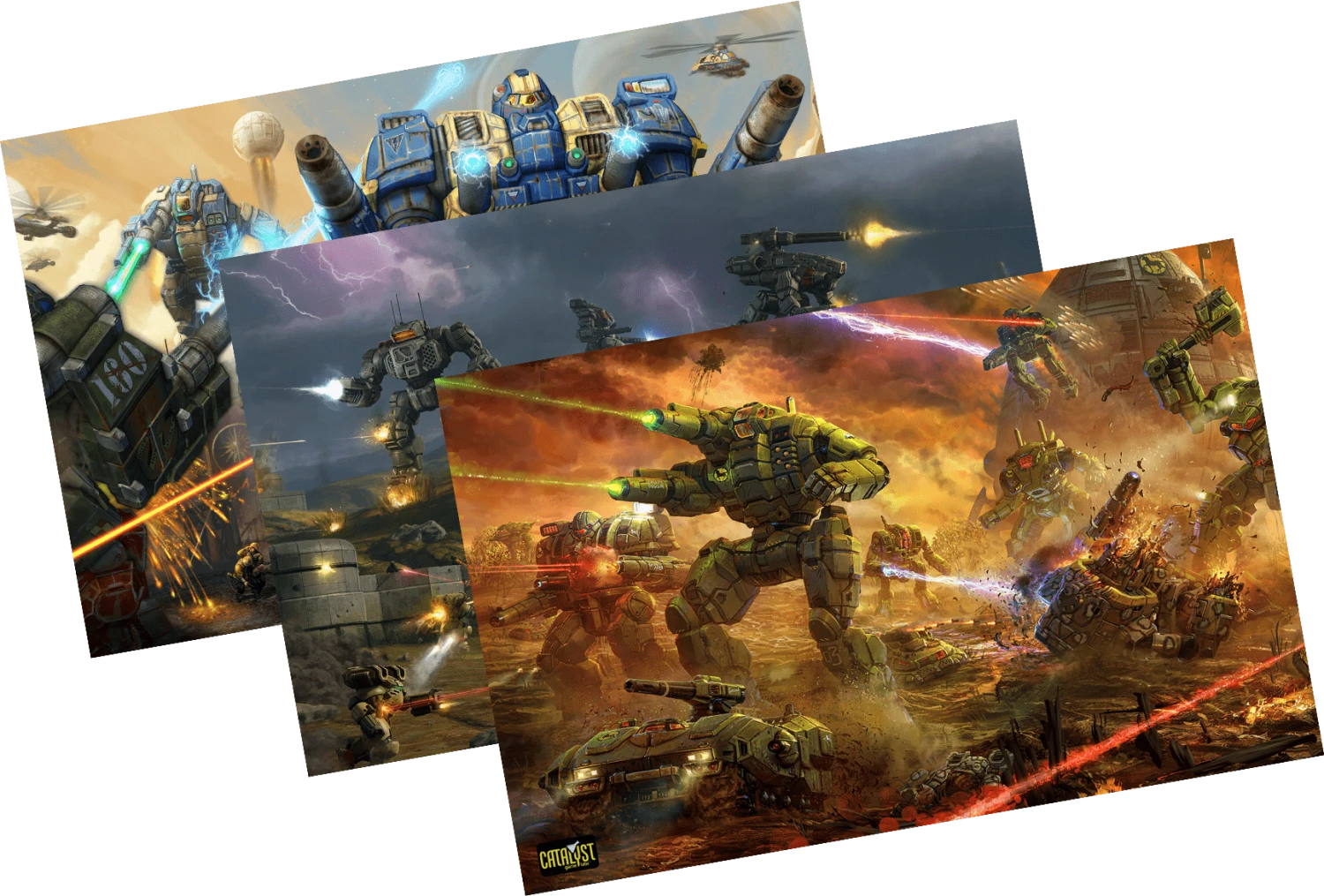 BattleTech: Supersize 3 Poster Set 1 BattleTech: Supersize 3 Poster Set