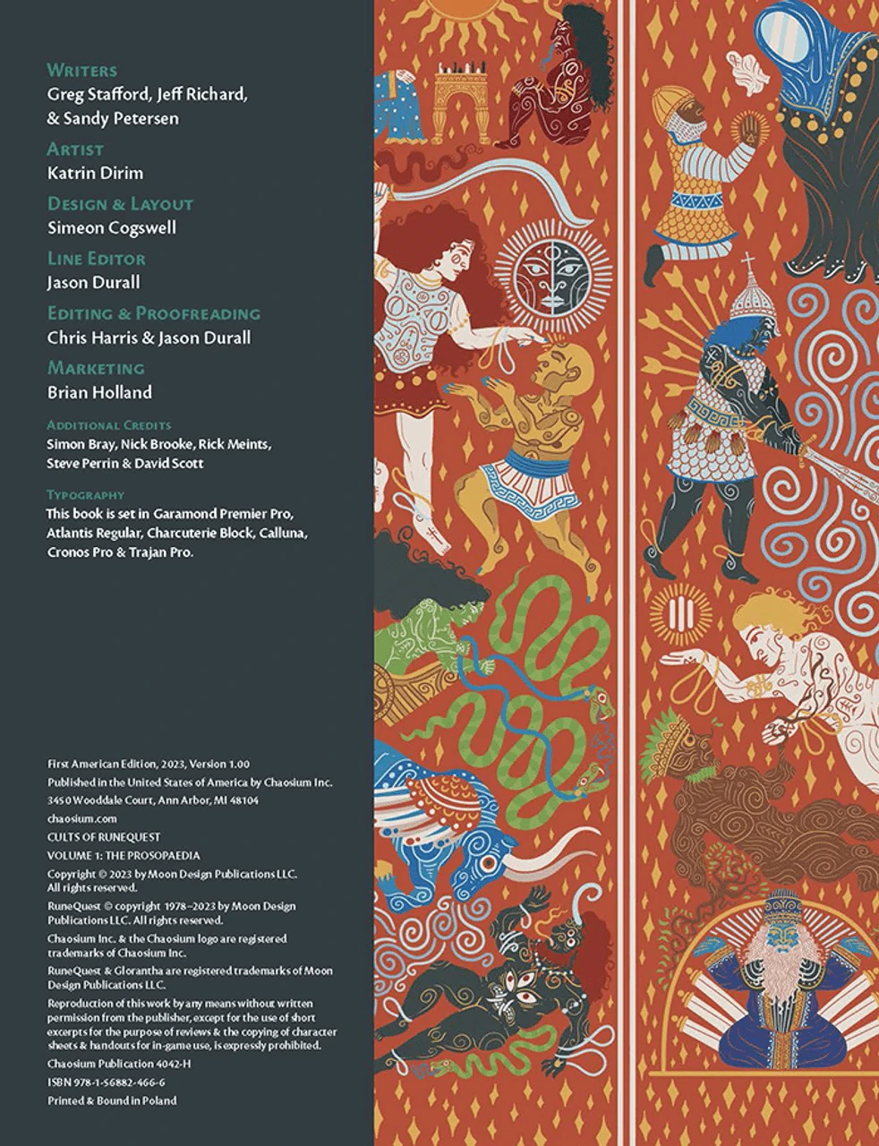 RuneQuest RPG: Cults Of RuneQuest - The Prosopaedia 3 RuneQuest RPG: Cults Of RuneQuest - The Prosopaedia - Image 3