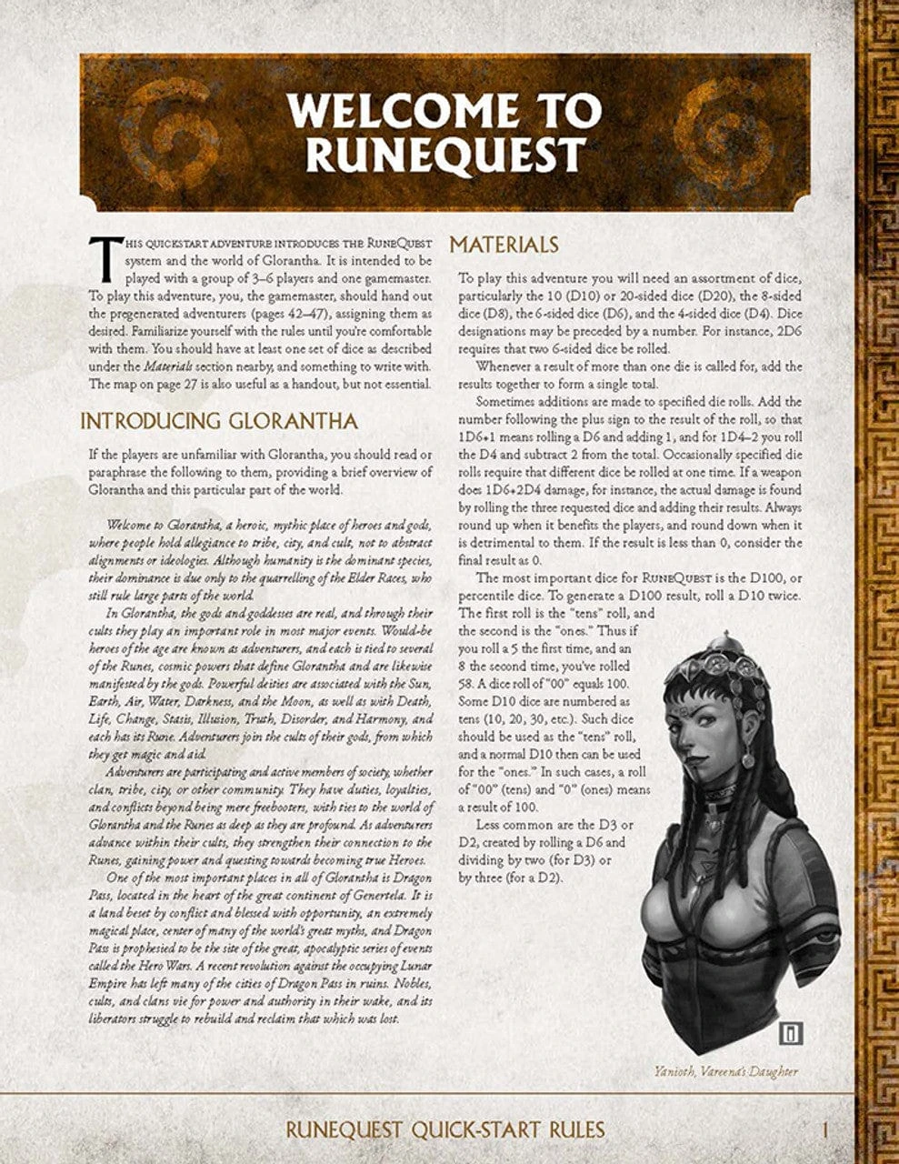 RuneQuest RPG: Roleplaying In Glorantha Quick Start 3 RuneQuest RPG: Roleplaying In Glorantha Quick Start - Image 3
