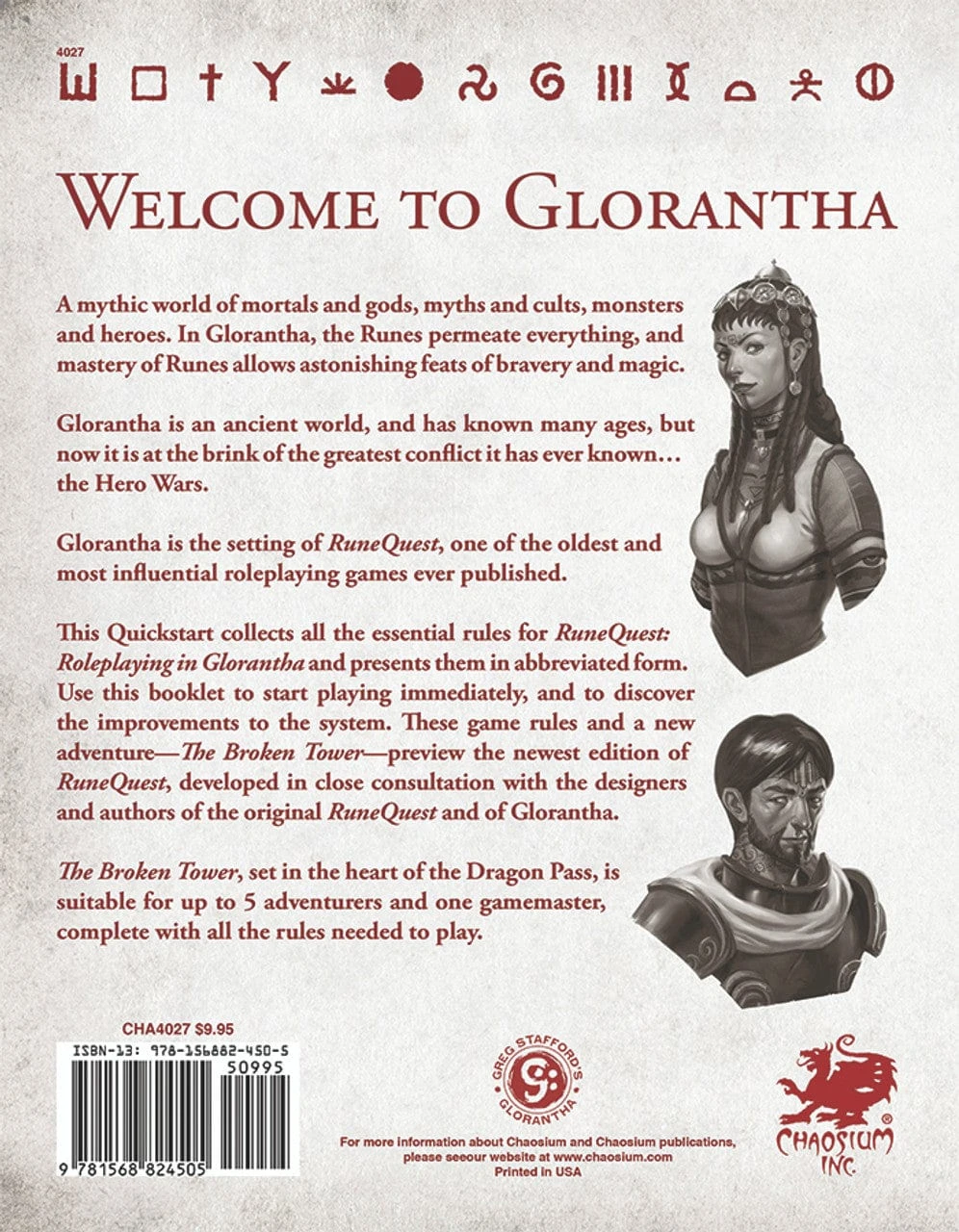 RuneQuest RPG: Roleplaying In Glorantha Quick Start 2 RuneQuest RPG: Roleplaying In Glorantha Quick Start - Image 2