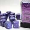 CHX25747 - Chessex 16mm Set Of 12 D6 Speckled Silver Tetra