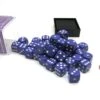 CHX25807 - Chessex 12mm Purple / White Opaque
