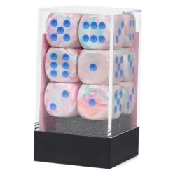 CHX27744 - Chessex 16mm Festive Pop-Art/Blue