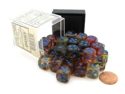 CHX27959 - Chessex 12mm Nebula Primary Turquoise Luminary