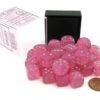 CHX27984 - Chessex 12mm Borealis Pink Silver Luminary