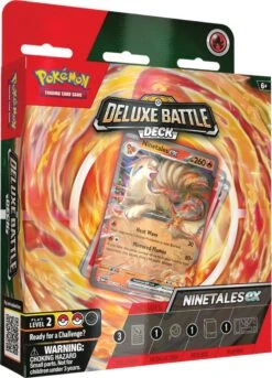 Pokemon Ninetails Ex Deluxe Battle Deck