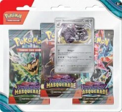 Pokemon Scarlet & Violet 6 Twilight Masquerade 3-Pack Blister - Revavroom