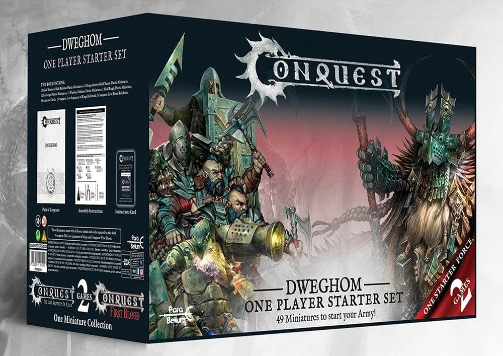Conquest: Dweghom - One Player Starter Set 1 Conquest: Dweghom - One Player Starter Set