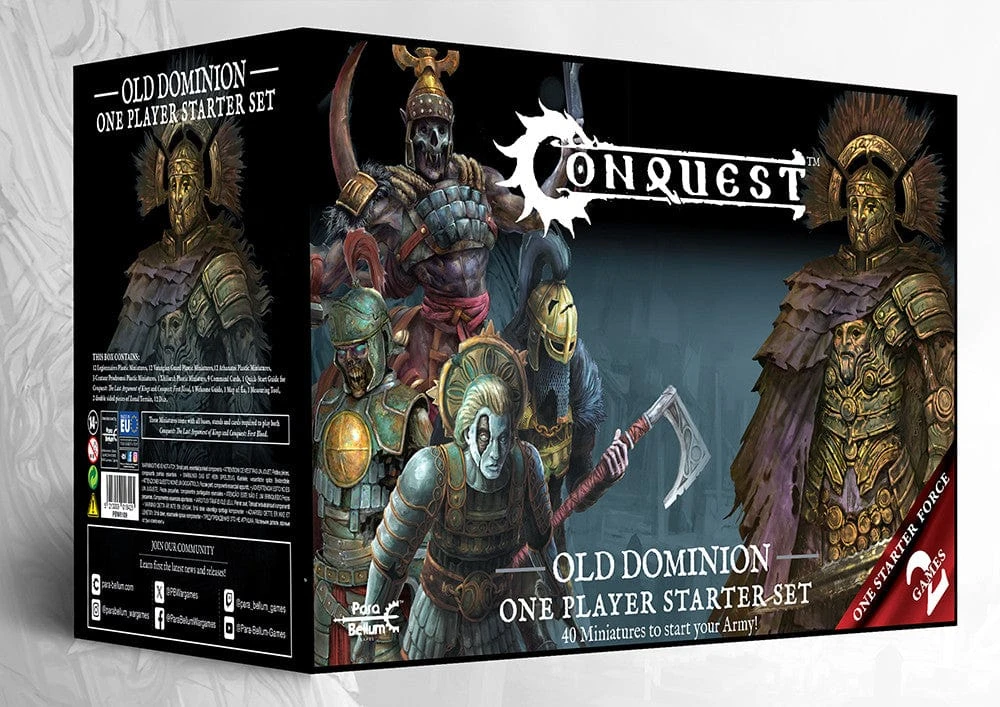 Conquest: Old Dominion - 2025 Supercharged Starter Set 1 Conquest: Old Dominion - 2025 Supercharged Starter Set