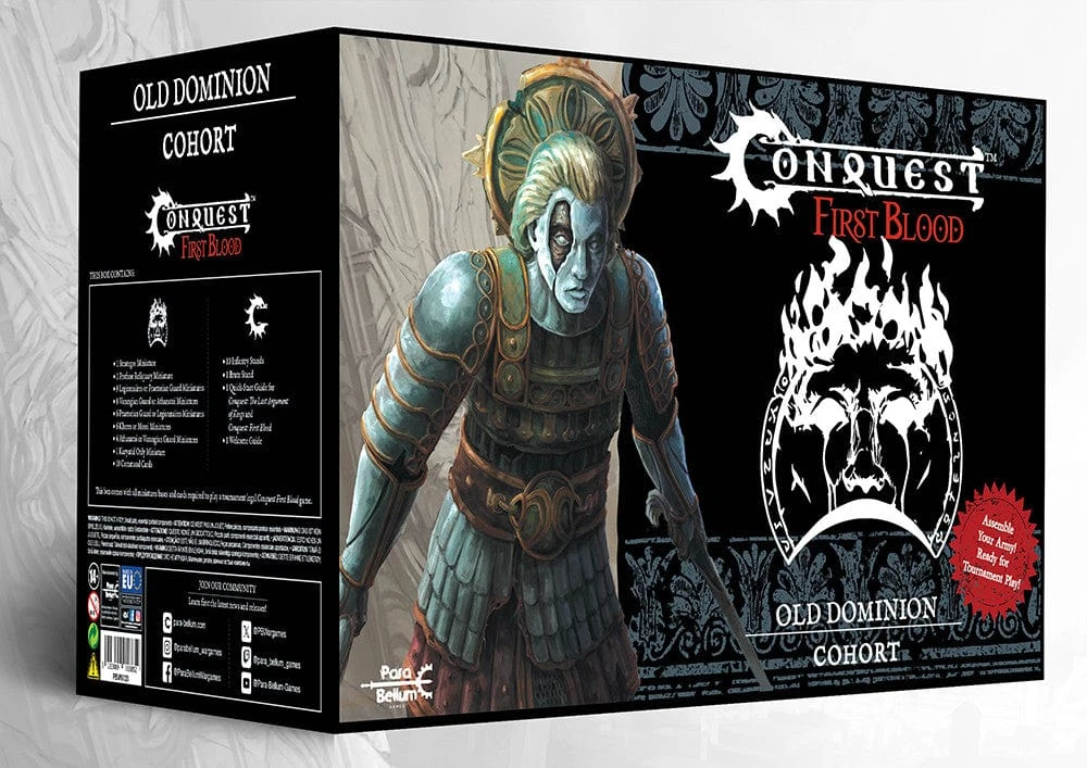Conquest: Old Dominion - First Blood Cohort Starter Set 1 Conquest: Old Dominion - First Blood Cohort Starter Set