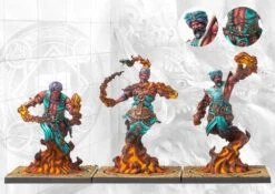Conquest: Sorcerer Kings - Efreet Flamecasters (Dual Kit)