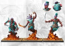 Conquest: Sorcerer Kings - Efreet Sword Dancers (Dual Kit)