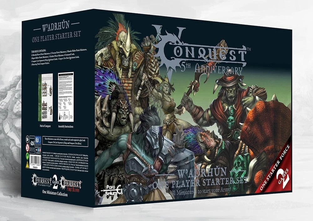 Conquest: W’adrh?n - 5th Anniversary Supercharged Starter Set 1 Conquest: W’adrh?n - 5th Anniversary Supercharged Starter Set
