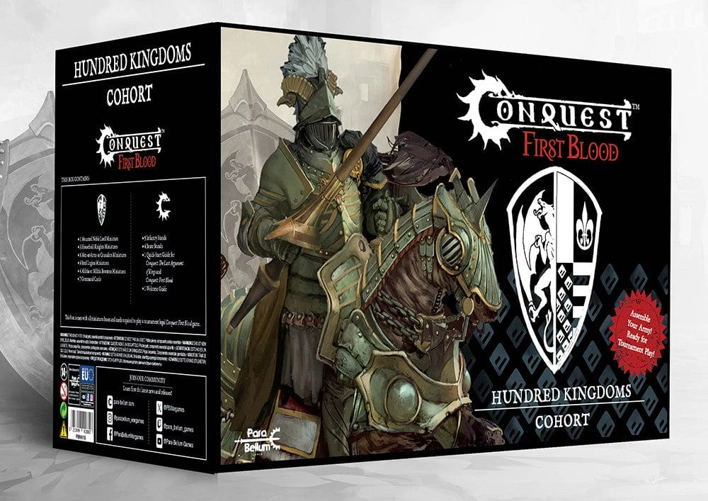 Conquest: Hundred Kingdoms - First Blood Cohort Starter Set 1 Conquest: Hundred Kingdoms - First Blood Cohort Starter Set