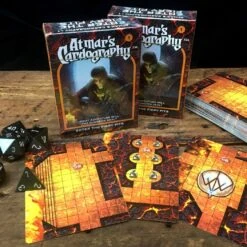 Atmar's Cardography - Enter The Fiery Pits (Clearance)