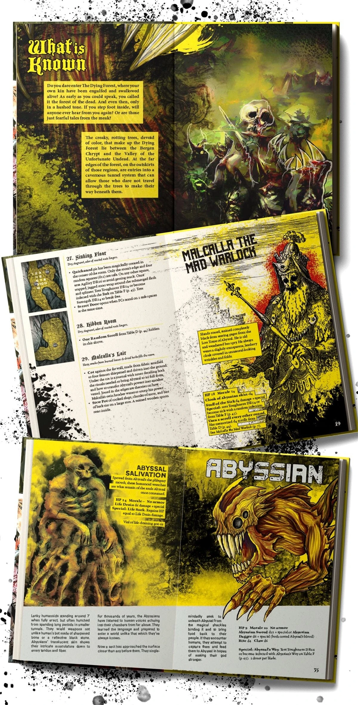 Mork Borg: Crawling Death: Below The Dying Forest 2 Mork Borg: Crawling Death: Below The Dying Forest - Image 2