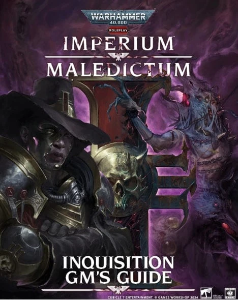 Warhammer 40K RPG: Imperium Maledictum - Inquisition GM`s Guide (Hardcover) (Pre-Order) 1 Warhammer 40K RPG: Imperium Maledictum - Inquisition GM`s Guide (Hardcover) (Pre-Order)