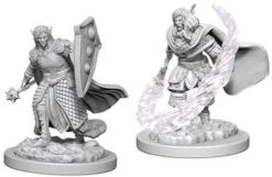 WZK73205 D&D Minis: Wave 5- Elf Male Cleric