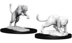 WZK73404 D&D Minis: Wave 6- Panther & Leopard
