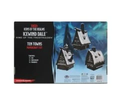 WZK96023 D&D Icons Of The Realms: Rime Of The Frostmaiden- Ten Towns Papercraft Set