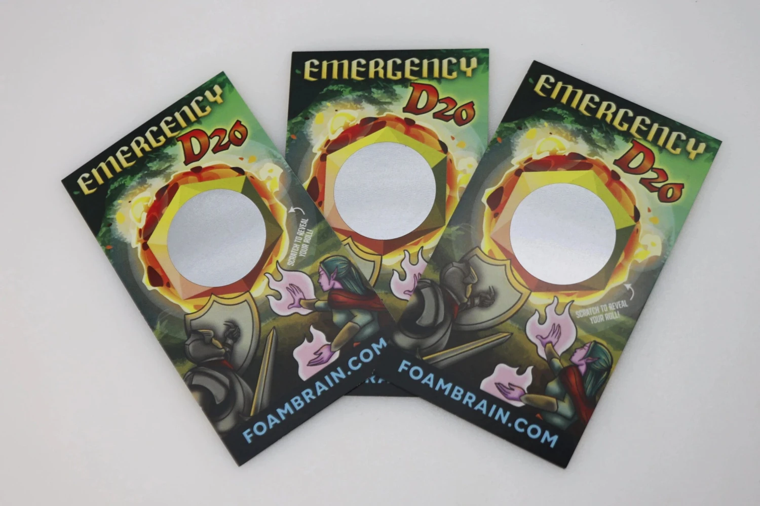 Emergency D20 Scratch Off Card 4 Emergency D20 Scratch Off Card - Image 4