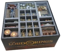 Folded Space: Board Game Insert For Journeys In Middle Earth Expansions