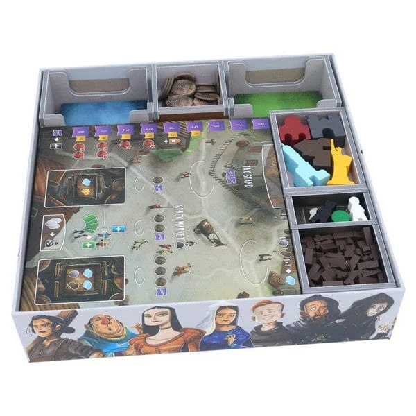 Folded Space: Board Game Insert For Architects Of The West Kingdom Collector's Box (Color) 1 Folded Space: Board Game Insert For Architects Of The West Kingdom Collector's Box (Color)