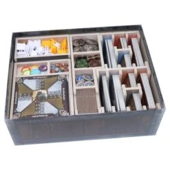 Folded Space: Board Game Insert For Gloomhaven: Jaws Of The Lion (Color)