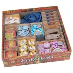 Folded Space: Board Game Insert For Ierusalem: Barcelona (Color)