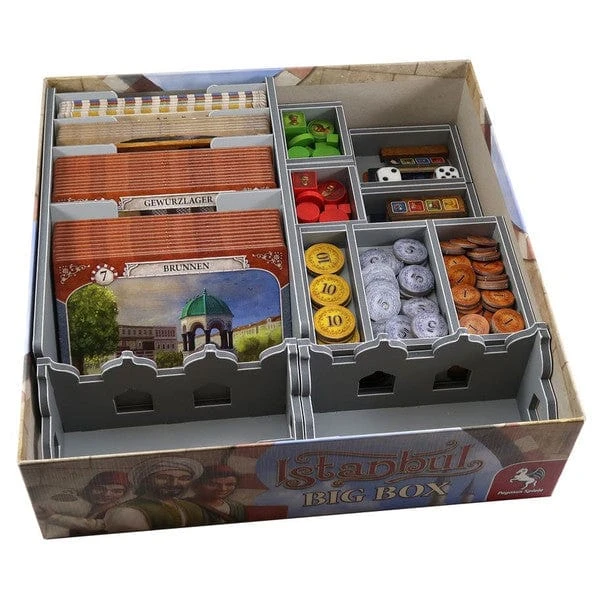 Folded Space: Board Game Insert For Instanbul Regular Or Big Box & Mocha & Baksheesh & Letters & Seals 2 Folded Space: Board Game Insert For Instanbul Regular Or Big Box & Mocha & Baksheesh & Letters & Seals - Image 2