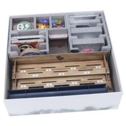 Folded Space: Board Game Insert For Nidavellir & Expansions (Color)