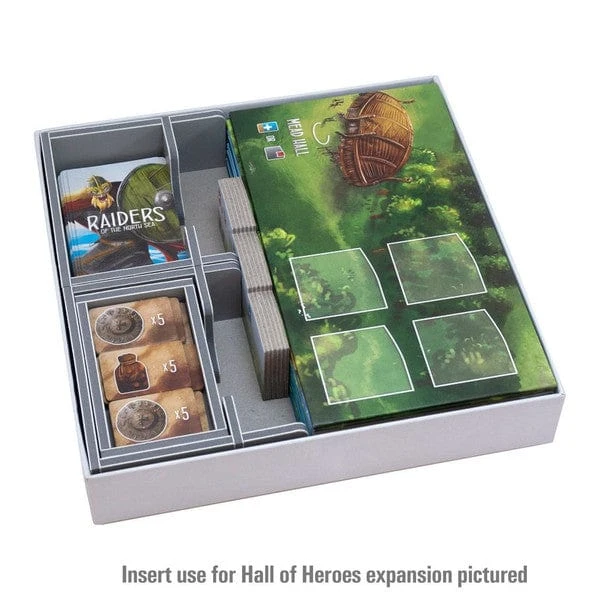 Folded Space: Board Game Insert For Raiders Of The North Sea, Hall Of Heroes Or Fields Of Fame Expansion 2 Folded Space: Board Game Insert For Raiders Of The North Sea, Hall Of Heroes Or Fields Of Fame Expansion - Image 2