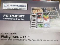 Folded Space: Board Game Insert For Rallyman: Dirt