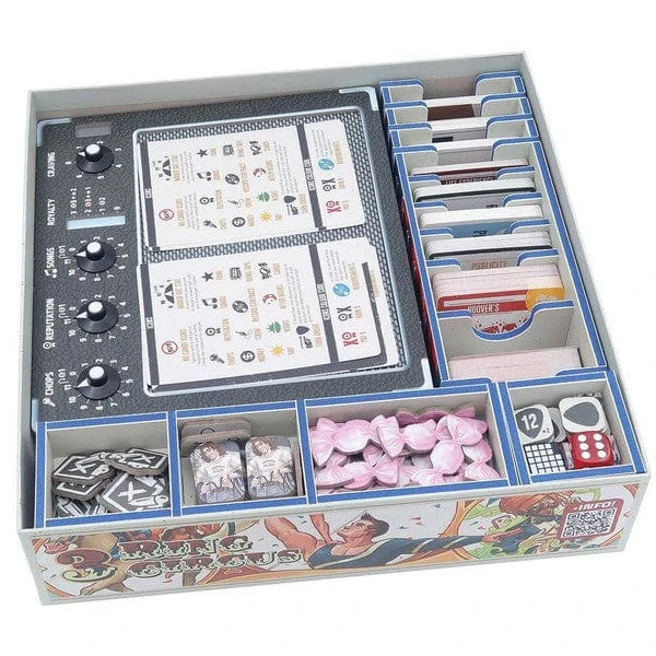 Folded Space: Board Game Insert For Rock Hard: 1977 (Color) 2 Folded Space: Board Game Insert For Rock Hard: 1977 (Color) - Image 2