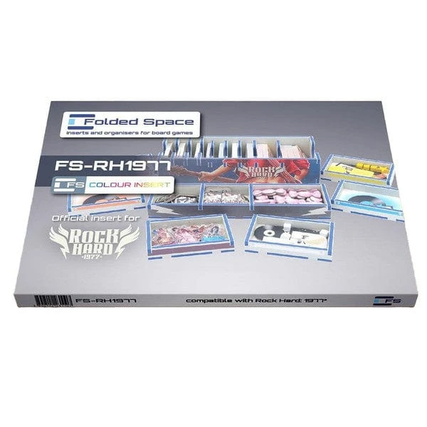 Folded Space: Board Game Insert For Rock Hard: 1977 (Color) 1 Folded Space: Board Game Insert For Rock Hard: 1977 (Color)