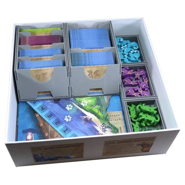 Folded Space: Board Game Insert For The Isle Of Cats & Late Arrivals And Kickstarter Pack Expansions 2 Folded Space: Board Game Insert For The Isle Of Cats & Late Arrivals And Kickstarter Pack Expansions - Image 2